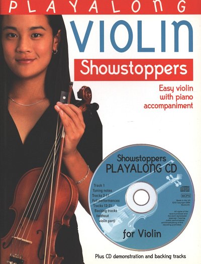 Playalong Violin Showstoppers, Viol (Bu+CD)