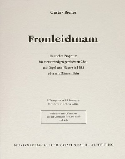 G. Biener et al.: Fronleichnam