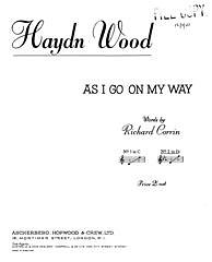 H. Wood et al.: As I Go On My Way