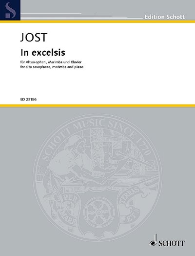 Ch. Jost: In excelsis, AltMarKlav (Klavpa2Solo)