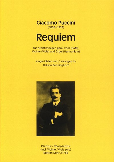 G. Puccini: Requiem, Gch3Vl/VaO/H (PaSt)