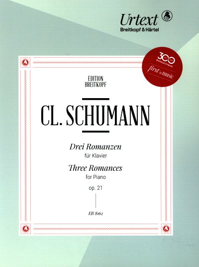 C. Schumann: Drei Romanzen op. 21, Klav