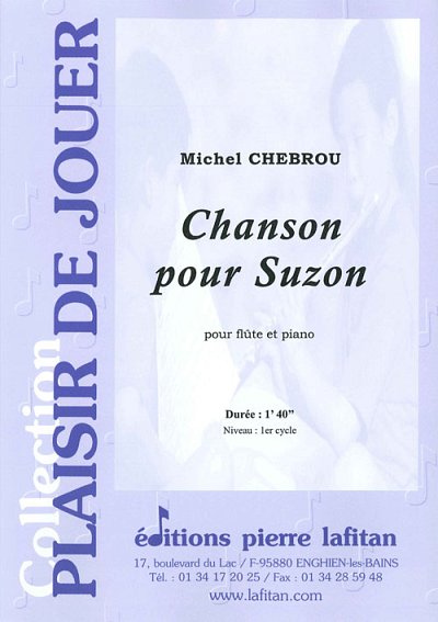 Chanson Pour Suzon, FlKlav (KlavpaSt)