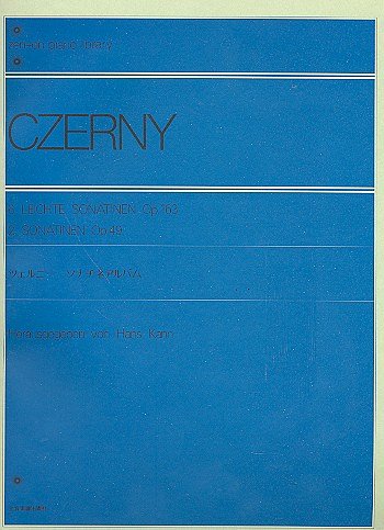 C. Czerny: Sechs leichte Sonatinen / Zwei Sonatinen op, Klav