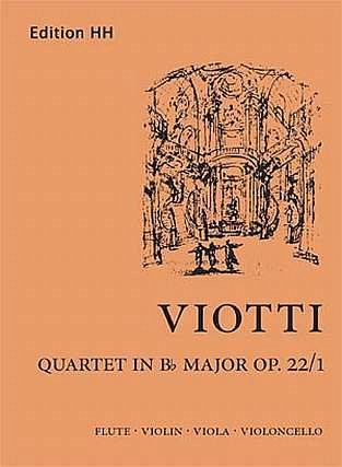 G.B. Viotti: Quartet in B flat major op. , FlVlVlaVc (Pa+St)