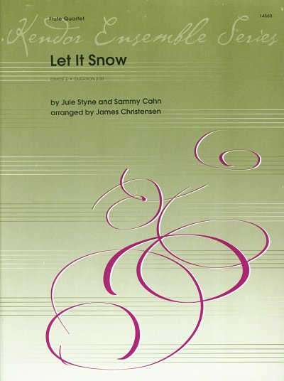 J. Styne: Let it snow, 4Fl (Pa+St)