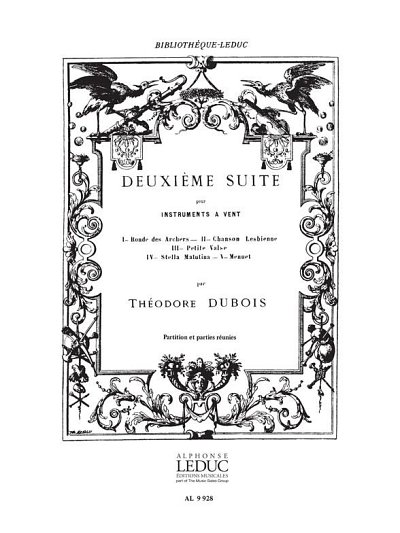 T. Dubois: Suite No.2, HolzEns (Pa+St)