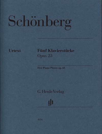 A. Schönberg: Fünf Klavierstücke op. 23, Klav