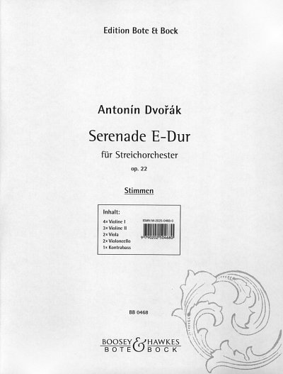 A. Dvo_ák: Serenade E-Dur op. 22, Stro (Stsatz)