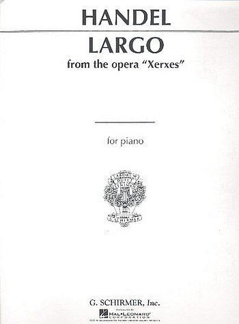 G.F. Händel: Largo (from Xerxes), Klav