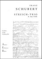 F. Schubert: Streichtrio in B-Dur (D 581), VlVlaVc (Stsatz)