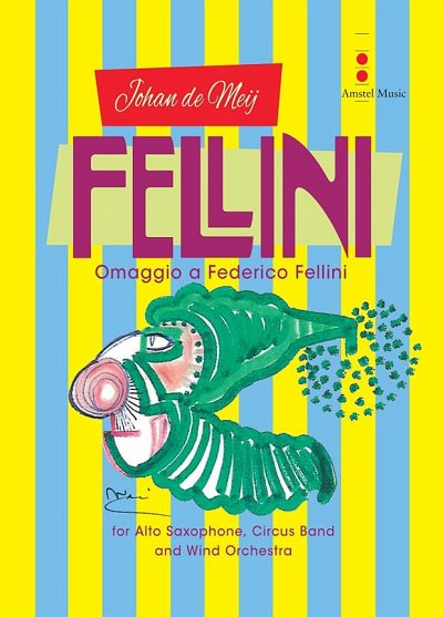 J. de Meij: Fellini, AsaxBlaso (Pa+St)