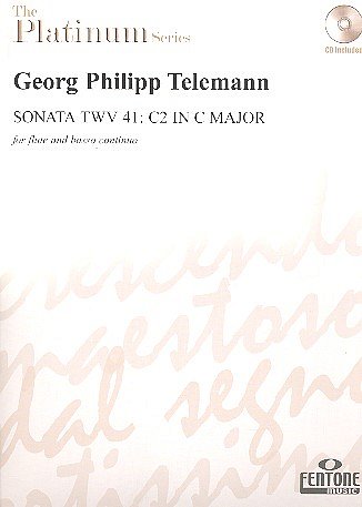 G.P. Telemann: Sonate C-Dur TWV 41: C2, FlBc (+CD)