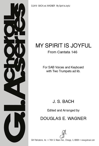 D. Wagner: My Spirit Is Joyful, Gch3Org (Part.)