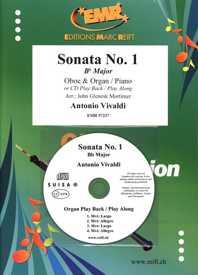A. Vivaldi: Sonata No. 1, ObKlv/Org (+CD)