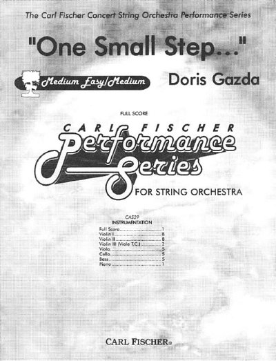 D. Gazda: One Small Step...