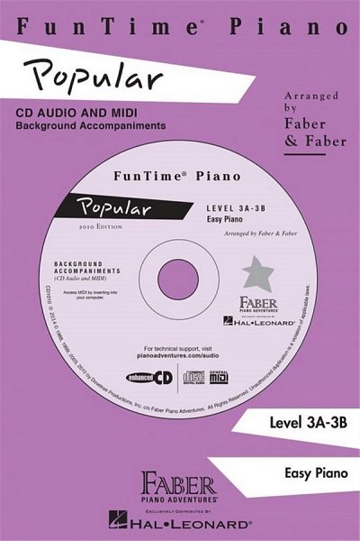 Funtime Piano Popular Compact Disc, Klav (CD)