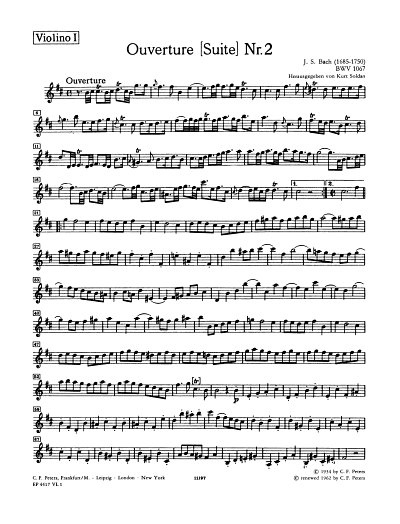 AQ: J.S. Bach: Suite (Ouvertüre) Nr. 2 h-Moll BWV,  (B-Ware)