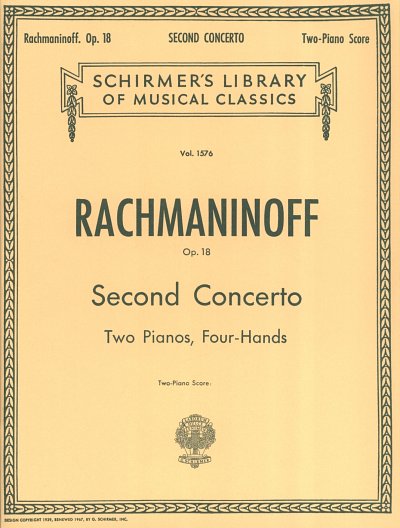 S. Rachmaninow: Konzert Nr. 2 op. 18, 2Klav