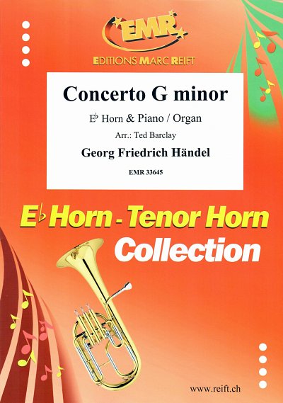 G.F. Händel: Concerto G Minor, HrnKlav/Org