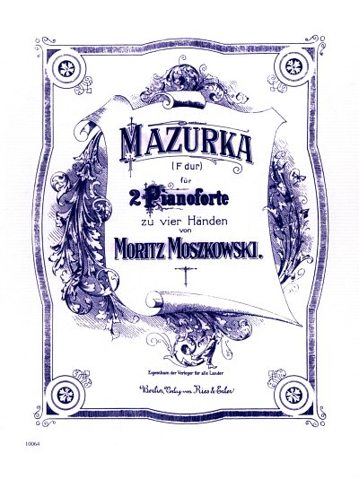 M. Moszkowski: Mazurka