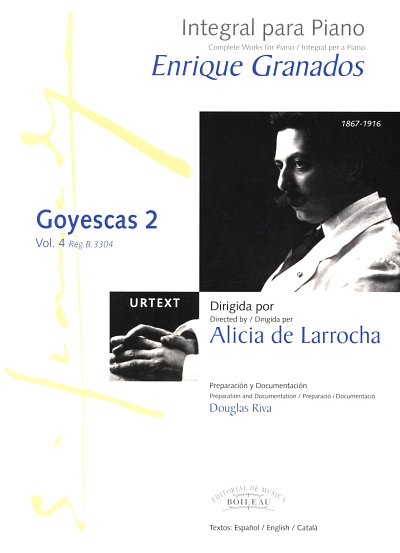 E. Granados: Goyescas 2 vol. 4, Klav