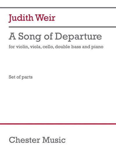 J. Weir: A Song Of Departure
