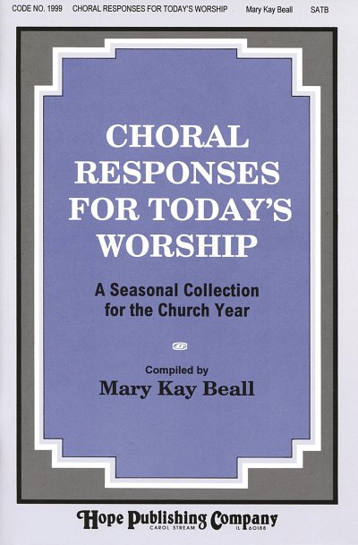 Choral Responses for Today's Worship, Ch