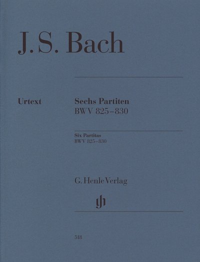 J.S. Bach: Sechs Partiten BWV 825-830, Klav/Cemb