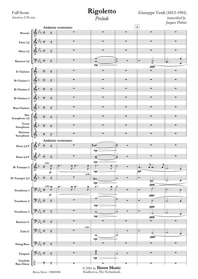 G. Verdi: Rigoletto, Blaso (Pa+St)