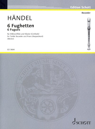 G.F. Händel: 6 Fughetten , AbflCemb