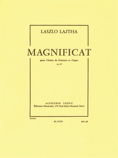 Laszlo Lajtha: Magnificat Op.60 (KA)