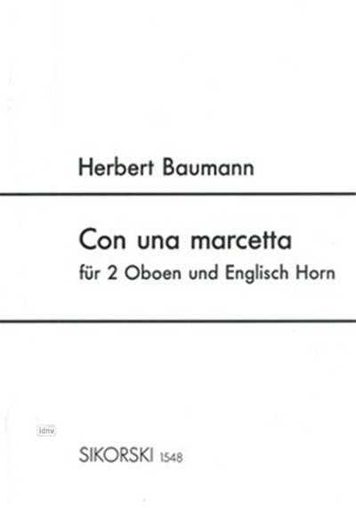 H. Baumann: Con una marcetta, 2ObEh (Pa+St)