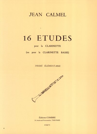 J. Calmel: Etudes (16), Klar