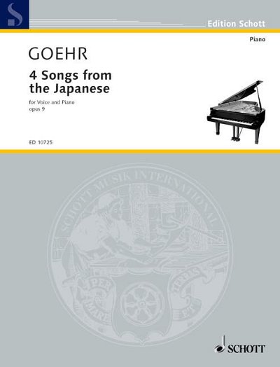 A. Goehr: Four Songs from the Japanese