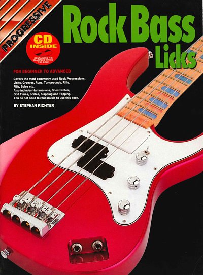 S. Richter: Rock Bass Licks (Bu+CD)