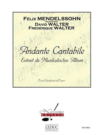 F. Mendelssohn Barth: Mendelsohn Andante Cantabile, Ob