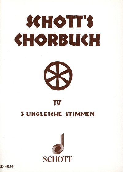 H. Lang: Schott's Chorbuch Band 4, Gch3