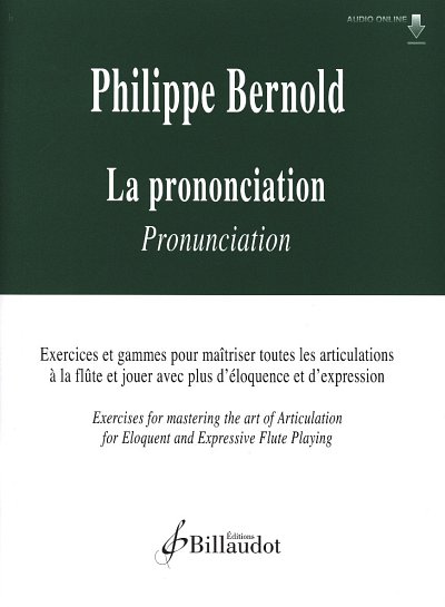 P. Bernold: La prononciation, Fl (+OnlAudio)