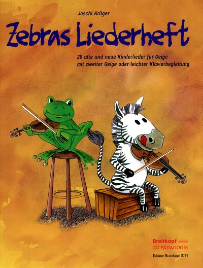 J. Krueger: Zebras Liederheft, 1-2VlKlav (KlavpaSt)
