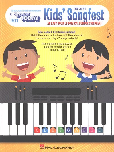 E-Z Play Today 301: Kid's Songfest - 2nd , Ky/Klv/Eo;Gs (SB)