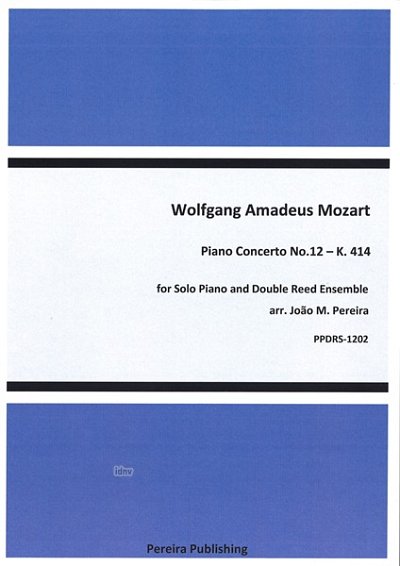 W.A. Mozart: Klavierkonzert Nr. 12 KV 414, Klav9Hbl (Pa+St)