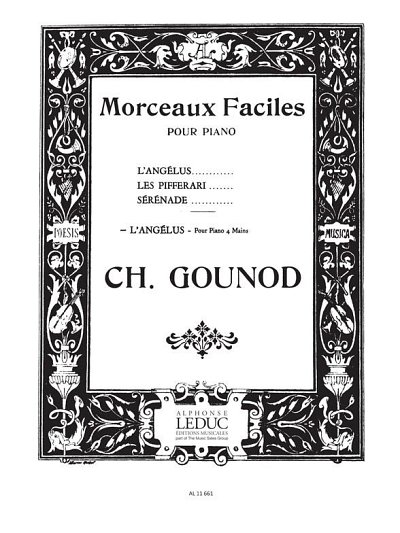 C. Gounod: 6 Morceaux Faciles, Klav(4hd) (Sppart)