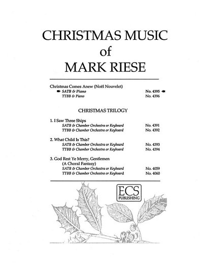 M. Riese: Christmas Comes Anew