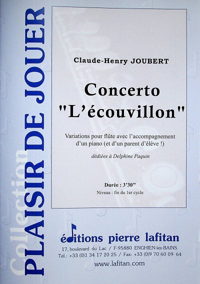 AQ: C.-H. Joubert: Concerto L'Ecouvillon, FlKlav (B (B-Ware)