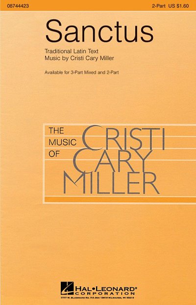 C.C. Miller: Sanctus, Ch2Klav (Chpa)