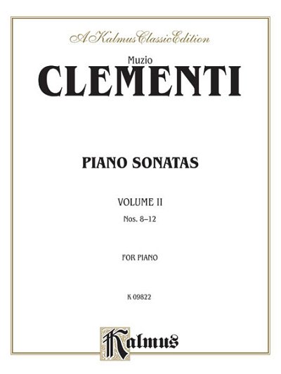 M. Clementi: Piano Sonatas, Volume II, Klav
