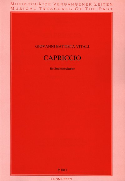 AQ: Vitali Giovanni Battista: Capriccio (B-Ware)