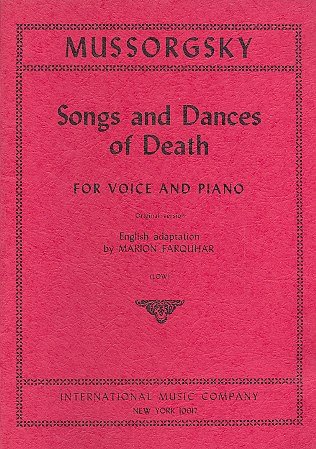 M. Mussorgski: Songs and Dances of Death, GesTiKlav (Part.)