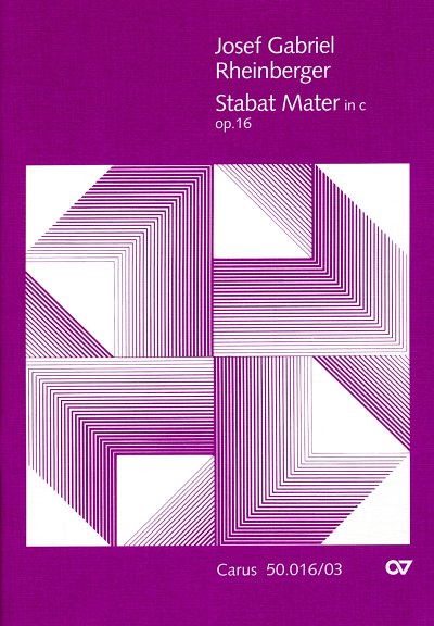 J. Rheinberger: Stabat Mater in c c-Moll o, 3GesGchOrch (KA)